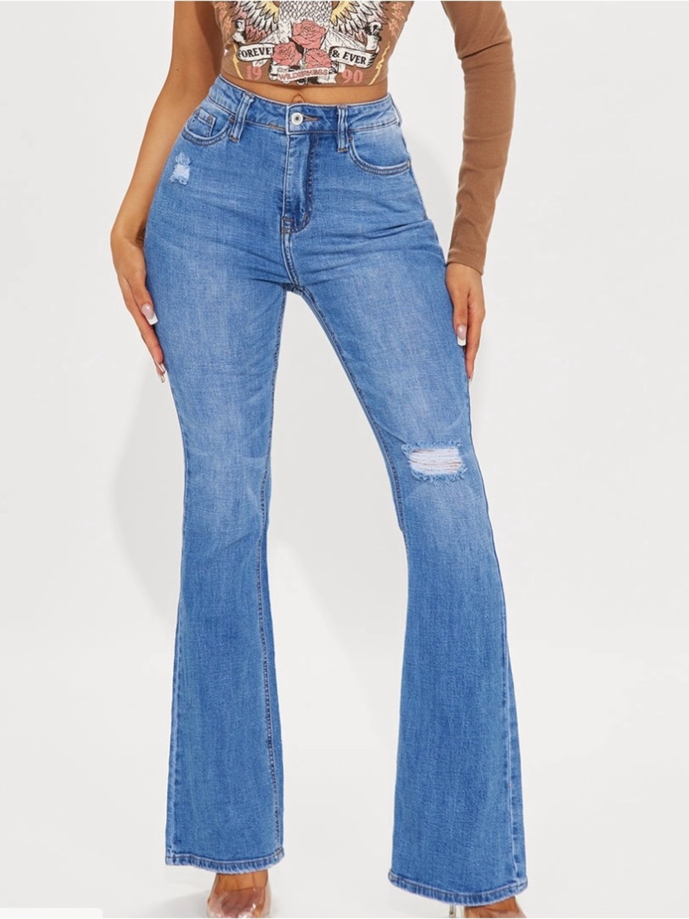 Women Flare Jeans 9